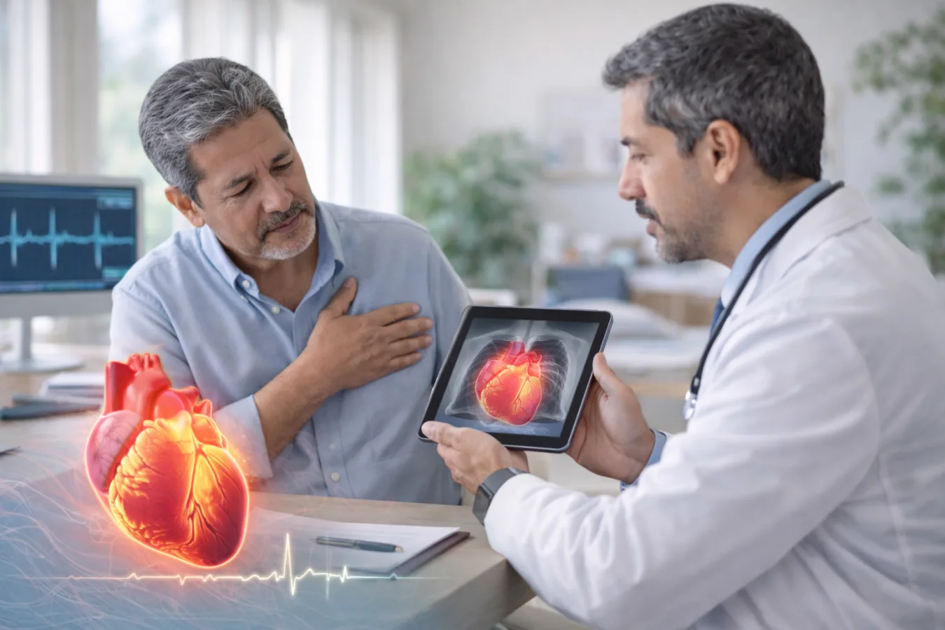 ¿Qué médico trata cardiomegalia?